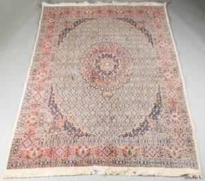 Persisk Moud tæppe, 255x195 cm.