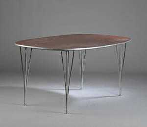 Piet HeinBruno Mathsson. Super Ellipsebord