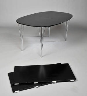 Piet HeinBruno Mathsson. Super Ellipsebord 3