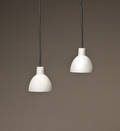 Louis Poulsen. Et par pendler af aluminium, type 18500 2