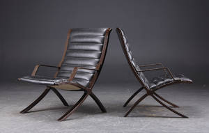 Peter Hvidt 1916-1986  Orla Mølgaard-Nielsen 1907-1993. Par AX stole 2