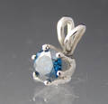 Brillant vedhæng ca. 0.40 ct.