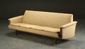 Tre-pers. sofa  briks, 1950erne, dansk møbelproducent