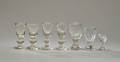 7 glas, heraf 3 frimurerglas, 1900-tallet 7