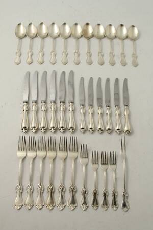 Bestick, Nysilver