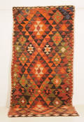 Persisk Harsin kelim, 300x135 cm.