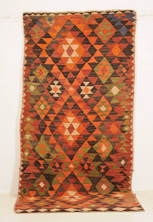 Persisk Harsin kelim, 300x135 cm.