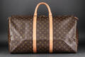 Louis Vuitton. Weekend  rejsetaske. Monogram canvas. Model Keepall 55   Denne vare er sat til omsalg under nyt varenummer 4692985