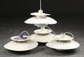 Poul Henningsen. 4 PH5 pendler, hvide 4