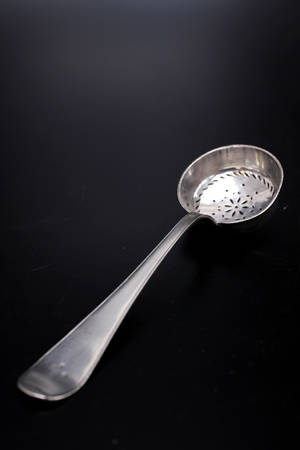 Strösked, silver. Petter Gillberg 1764-1806 Varberg 1791.