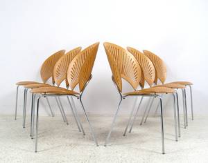 Nanna Ditzel, Esstischstühle Trinidad für Fredericia Furniture AS6