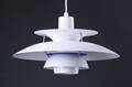 Poul Henningsen. PH5 pendel, hvid