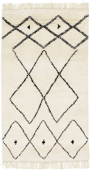 Handknuten matta, s.k Berber, Marocko, 134x87 cm Denna vara har satts till omförsäljning under nytt varunummer4510540