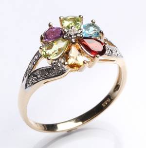 Multicolour ring