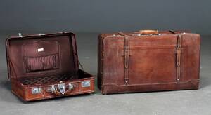 To læderkufferter, medio 1900-tallet 2