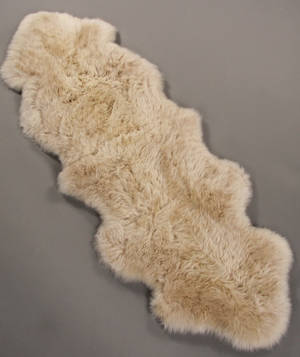 Forligger af New Zealandsk lammeskind - linnen