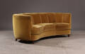 Dansk møbelproducent, banansofa, 1950erne