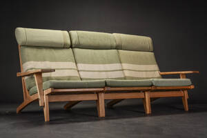 Hans J. Wegner. Tre-pers. modulsofa, GE-375 3