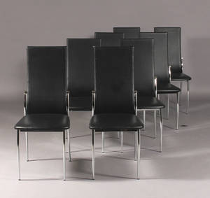Otte spisebordstole 8