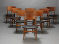 Dansk møbelproducent. Spisestole 8