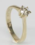 Solitairering, ca. 0.50 ct.