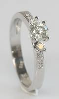 Brillantring ca. 0.55 ct