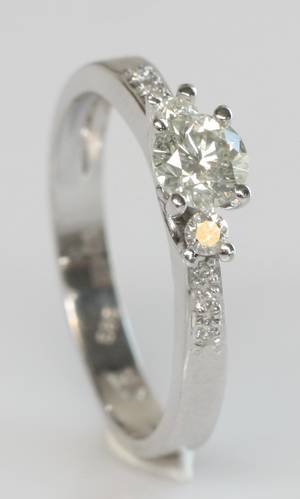 Brillantring ca. 0.55 ct