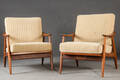 Zwei Lounge Sessel  Easy Chairs in Teak 2