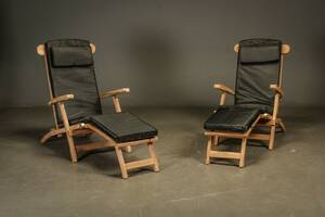 Dækchairs, teak 2