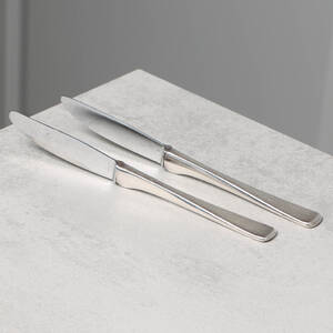 SMÖRKNIVAR, 2st, Silver