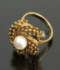 Vintagering, 14 kt guld