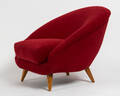 Armlehnsessel  Cocktailsessel  Polstersessel, Rot