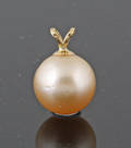 South sea gold pendant