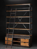 Bogreol i industrielt design