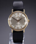 Omega Seamaster De Ville. Vintage herreur med guldkappe, 1960erne