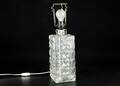 BORDSLAMPA, glas, 1900 - talets andra hälft