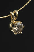 Brillantvedhæng, ca. 0.45 ct.