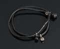 Ole Lynggaard. Sweet Drop, armbånd samt to charms, sterling sølv 3