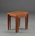 Severin Hansen. Tre indskudsborde af teak 3