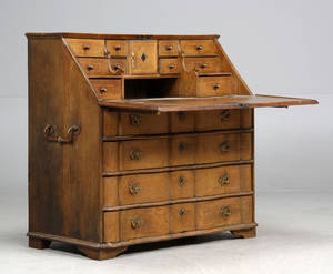Chatol af egetræ, 1800-tallet
