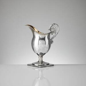 Gräddkanna, silver