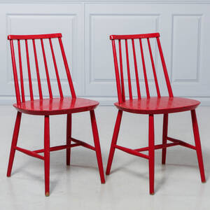 PINNSTOLAR, ett par, 1900-talets andra del