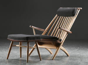 Tateishi Shoiji. Hvilestol samt skammel 2 