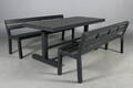Bænkesæt, to bænke samt bord 3