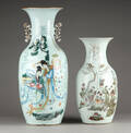 To kinesiske vaser af porcelæn 2