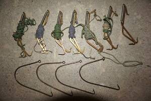 7st gäddsaxar  4st ståndkrokar