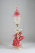 Bordslampa, troligen Murano, Italien