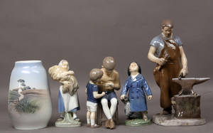 Kgl. P samt Bing  Grøndahl. Diverse figurer 5