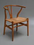Hans J Wegner stol i patineret eg, model CH-24, Y-stolen 