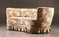Bananformet sofa, dansk møbelproducent, 1940erne